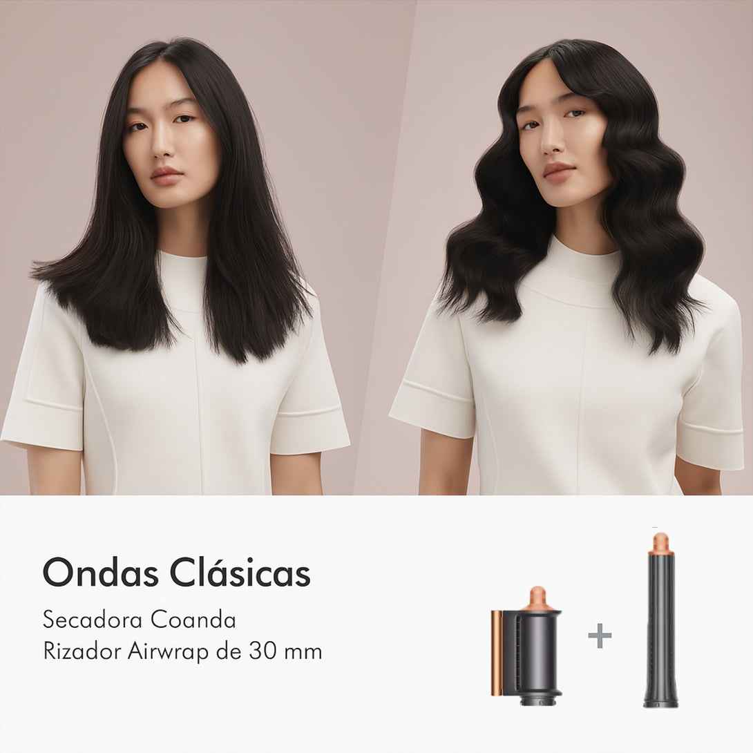 Multiestilizador 5 en 1 | Dup Dyson Airwrap Gris |