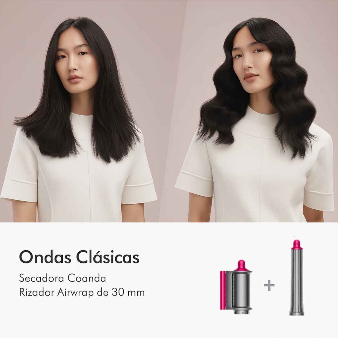 Multiestilizador 5 en 1 | Dup Dyson Airwrap Fucsia |
