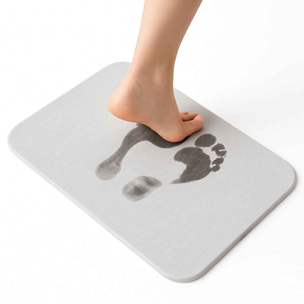 Alfombra de Ducha de Diatomita | Absorción Rápida