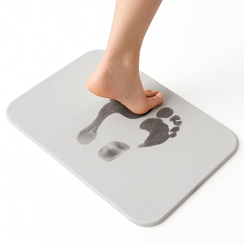 Alfombra de diatomita para baño uso