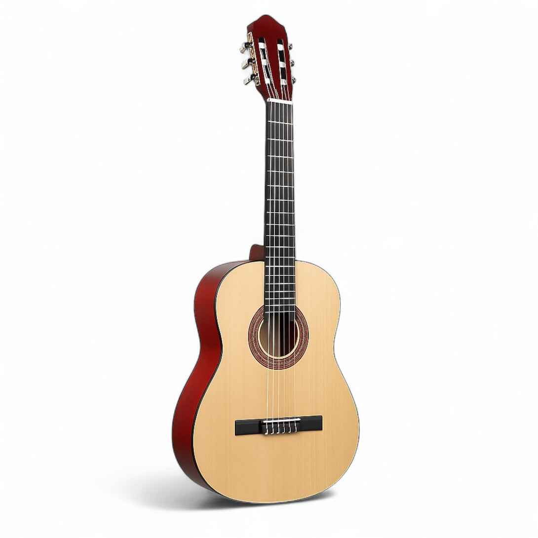 Guitarra Acústica con Accesorios | 39" Clásica Madera
