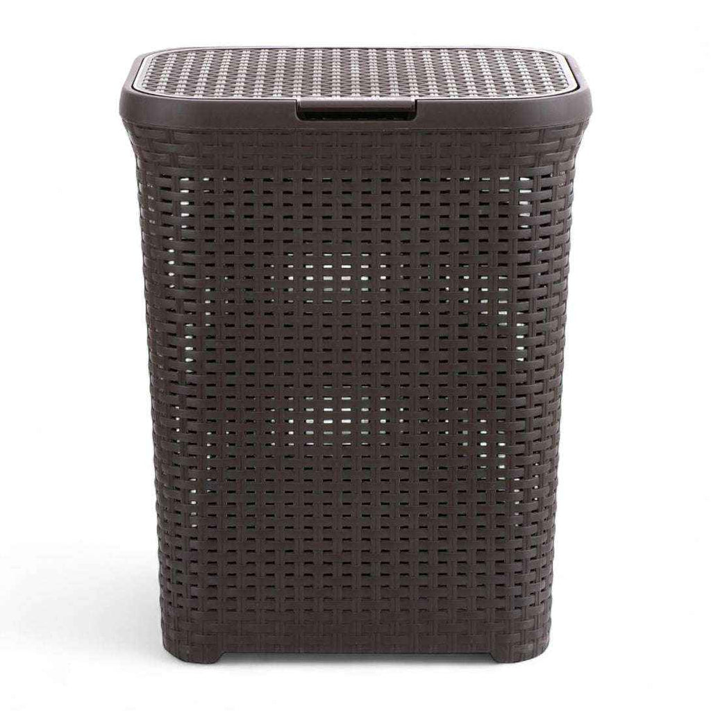 Canasto de Ropa Sucia Rattan | Elegante, Resistente y con Tapa