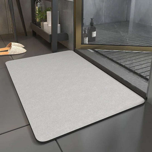 Alfombra de diatomita para baño