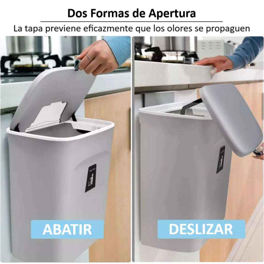 Basurero Colgante para Cocina | Práctico, Sellado y Sin Olores