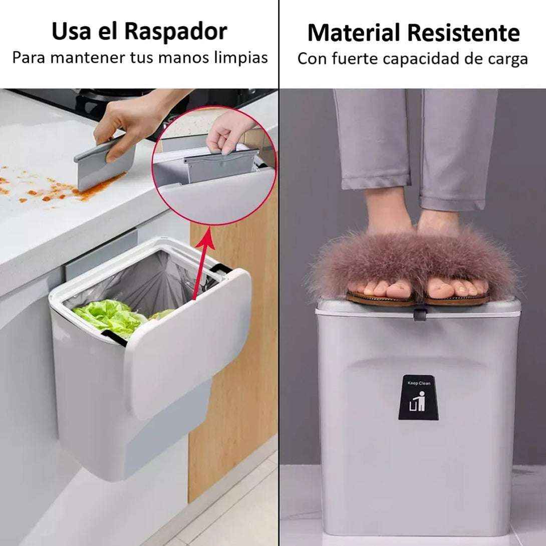 Basurero Colgante para Cocina | Práctico, Sellado y Sin Olores