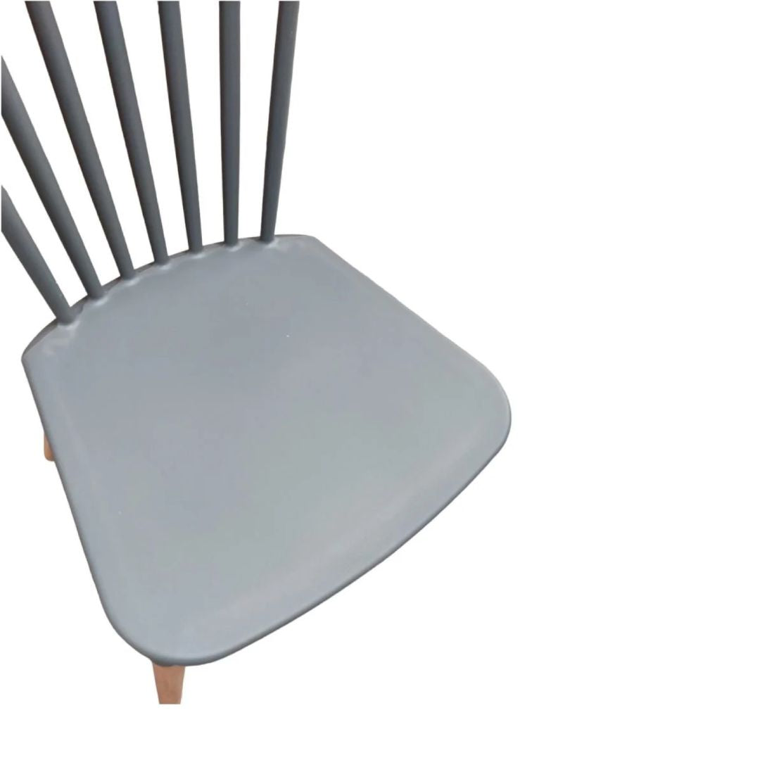 Pack 6 Sillas Windsor Gris