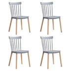 Pack 4 Sillas Windsor Gris
