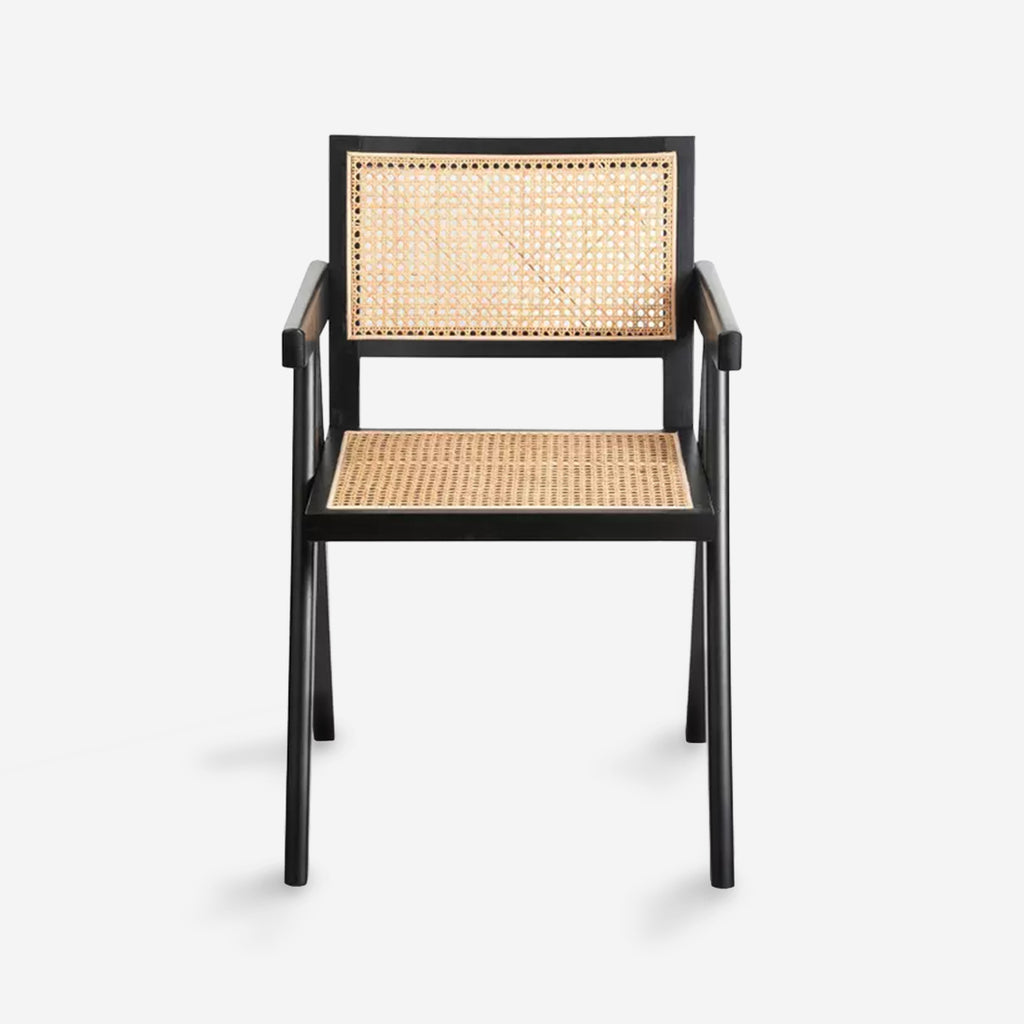 Silla Chandigarh Madera Negro
