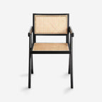 Silla Chandigarh Madera Negro