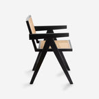 Silla Chandigarh Madera Negro