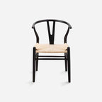 Pack 4 Sillas Wishbone Negras | Diseño Elegante y Ligero