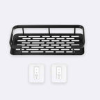 Organizador de Baño Negro | Acero Inoxidable y Resistente