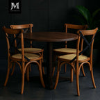 Silla Crossback Madera Natural