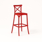 Taburetes Danubio Unicolor | Diseño Industrial en Polipropileno