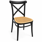 Silla Danubio Top de Polipropileno – Blanco y Negro