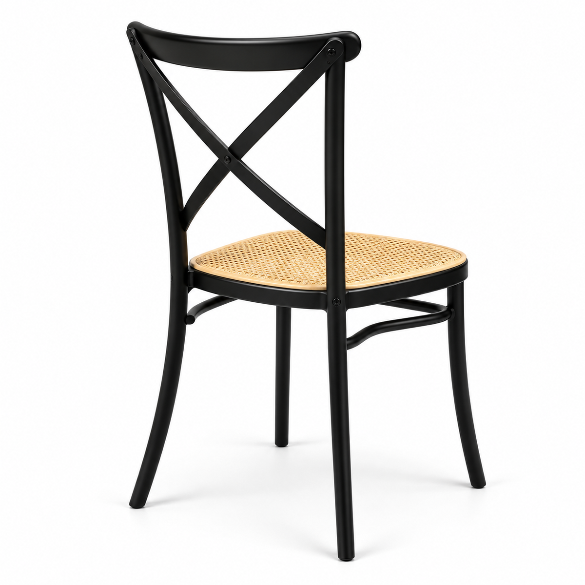Silla Danubio Top de Polipropileno – Blanco y Negro