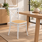 Silla Danubio Top de Polipropileno – Blanco y Negro