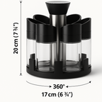 Set de 6 Especiero| Giratorio 360°