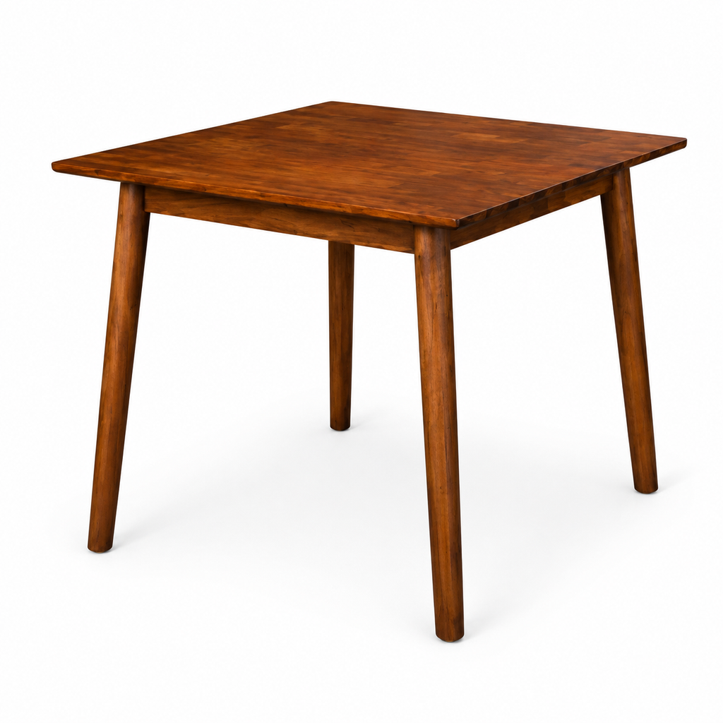 Mesa de Madera Vema 60x60 cm – Diseño Clásico y Versátil