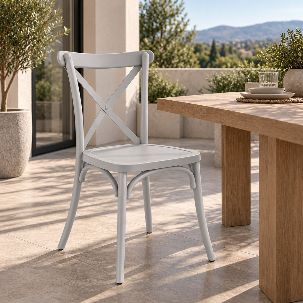 Silla Crossback de Polipropileno - Colores