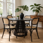 Mesa Redonda Escandinava | Diseño Ligero y Elegante