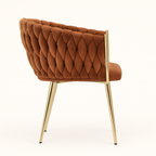 Sitial Queen Poltrona| Diseño Moderno, Acero 113 kg, Dorado