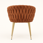 Sitial Queen Poltrona| Diseño Moderno, Acero 113 kg, Dorado