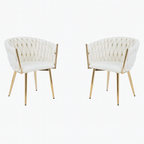 Sitial Queen Poltrona| Diseño Moderno, Acero 113 kg, Dorado