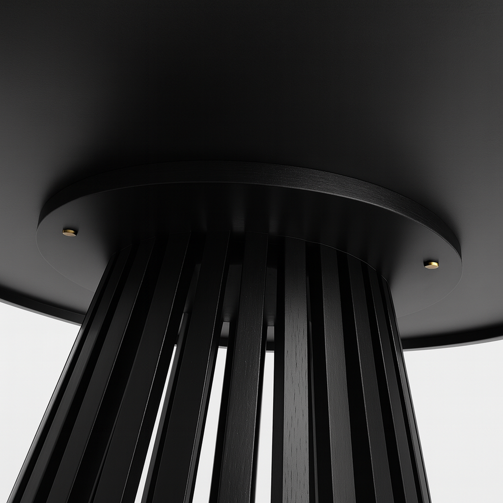 Mesa Redonda Escandinava | Diseño Ligero y Elegante