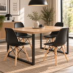 Pack 4 Sillas De Comedor Eames - Colores