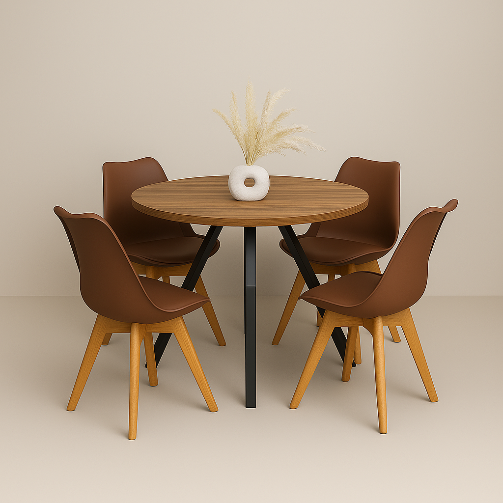 Comedor Beni Aura | Sillas Color Café