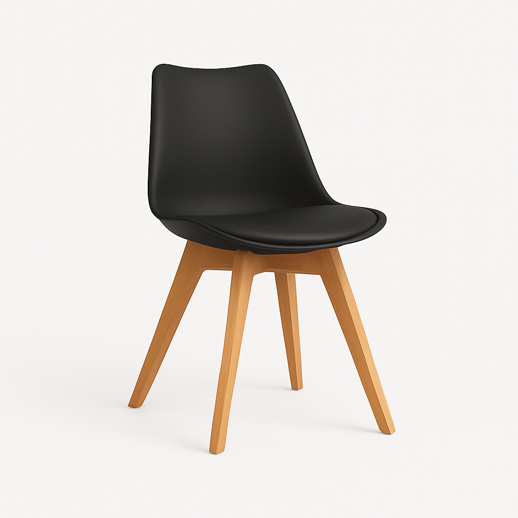 Comedor Tulip Noir | Sillas Tulip Negras