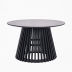 Comedor París Noire | Mesa Redonda Negra & Sillas Thonet Vienna