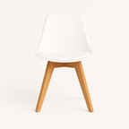 Silla Tulip Blanca| Diseño Moderno y Confort para tu Hogar