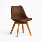 Comedor Aneto Terra con Sillas Tulip Cafés| Diseño Industrial y Moderno