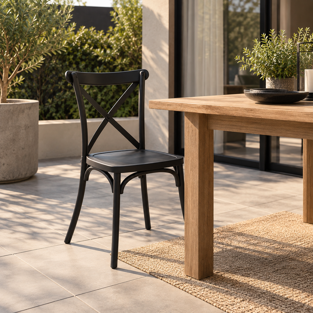 Silla Crossback de Polipropileno - Colores