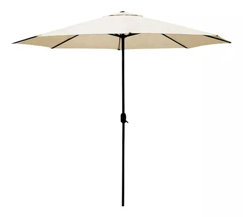 Quitasol Terraza Recto 2,7 Mt Beige