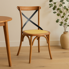 Silla Crossback Madera Natural