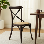 Silla Crossback Madera Negro