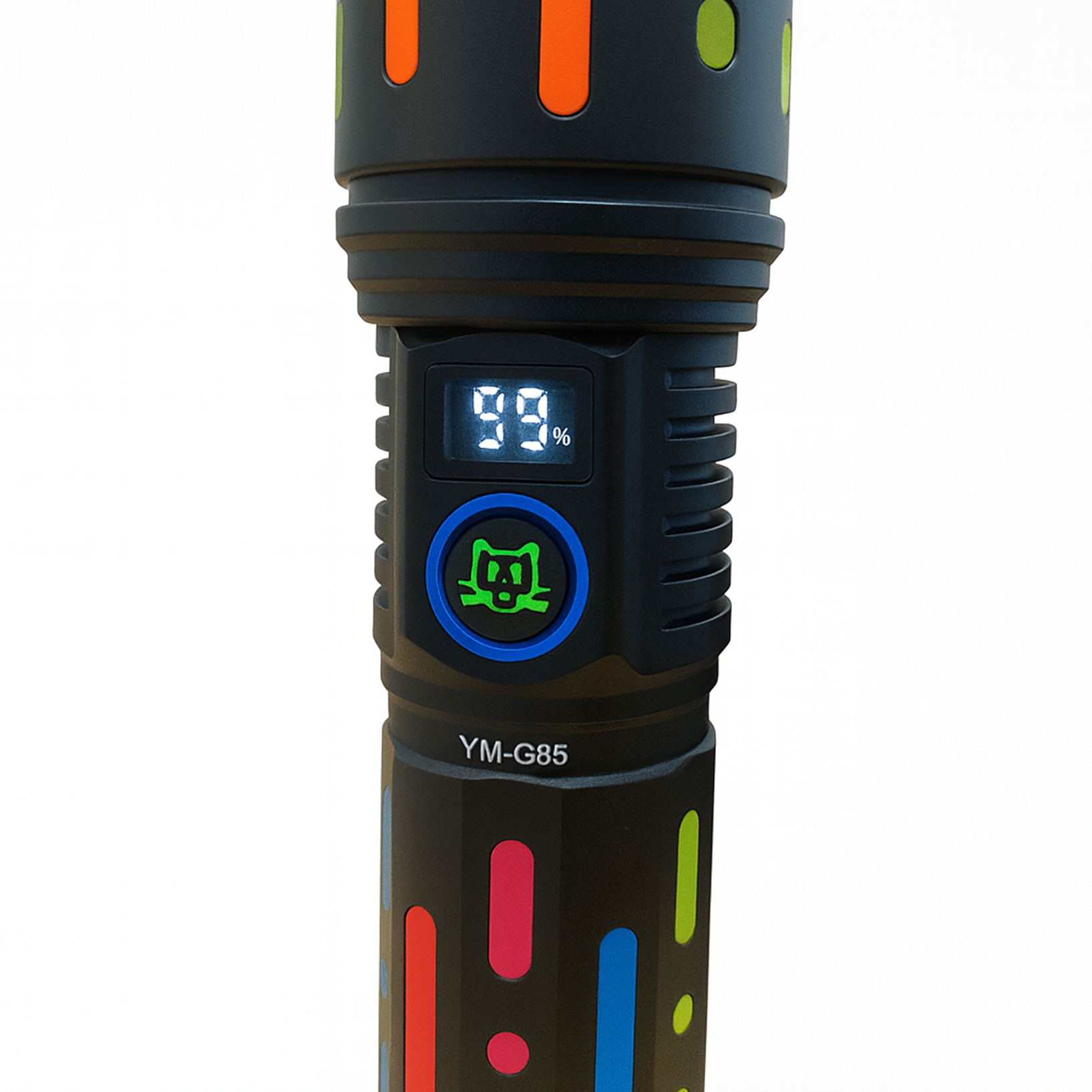 Linterna Táctica de Seguridad | 4000 lúmenes, USB-C, Power Bank