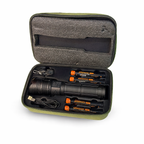 Linterna Táctica de Seguridad | 6000 lúmenes, recargable y resistente