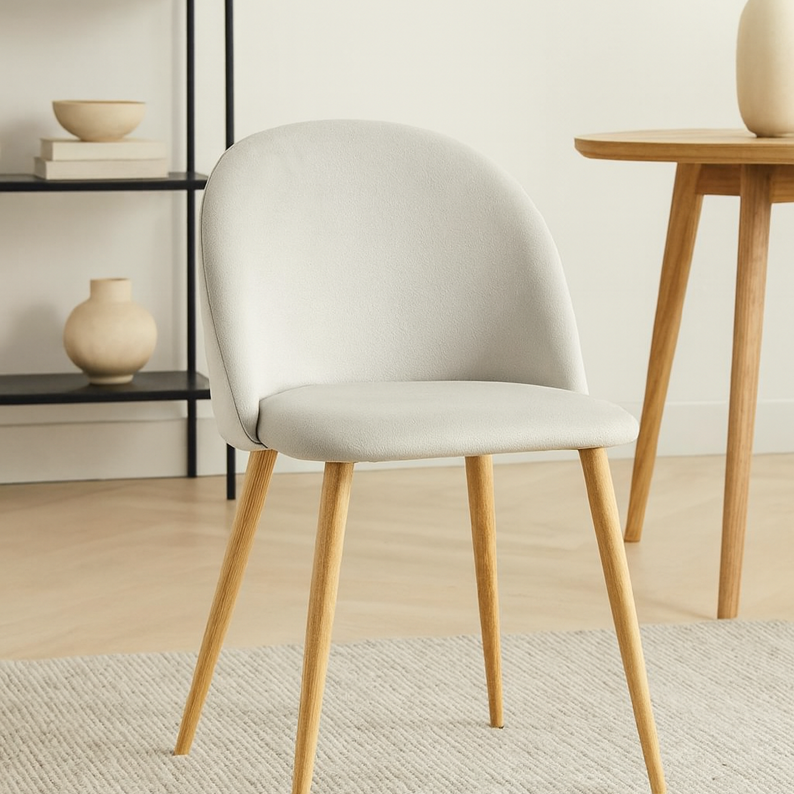 Silla Nórdica Gris | Diseño Escandinavo