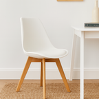Silla Tulip Blanca| Diseño Moderno y Confort para tu Hogar