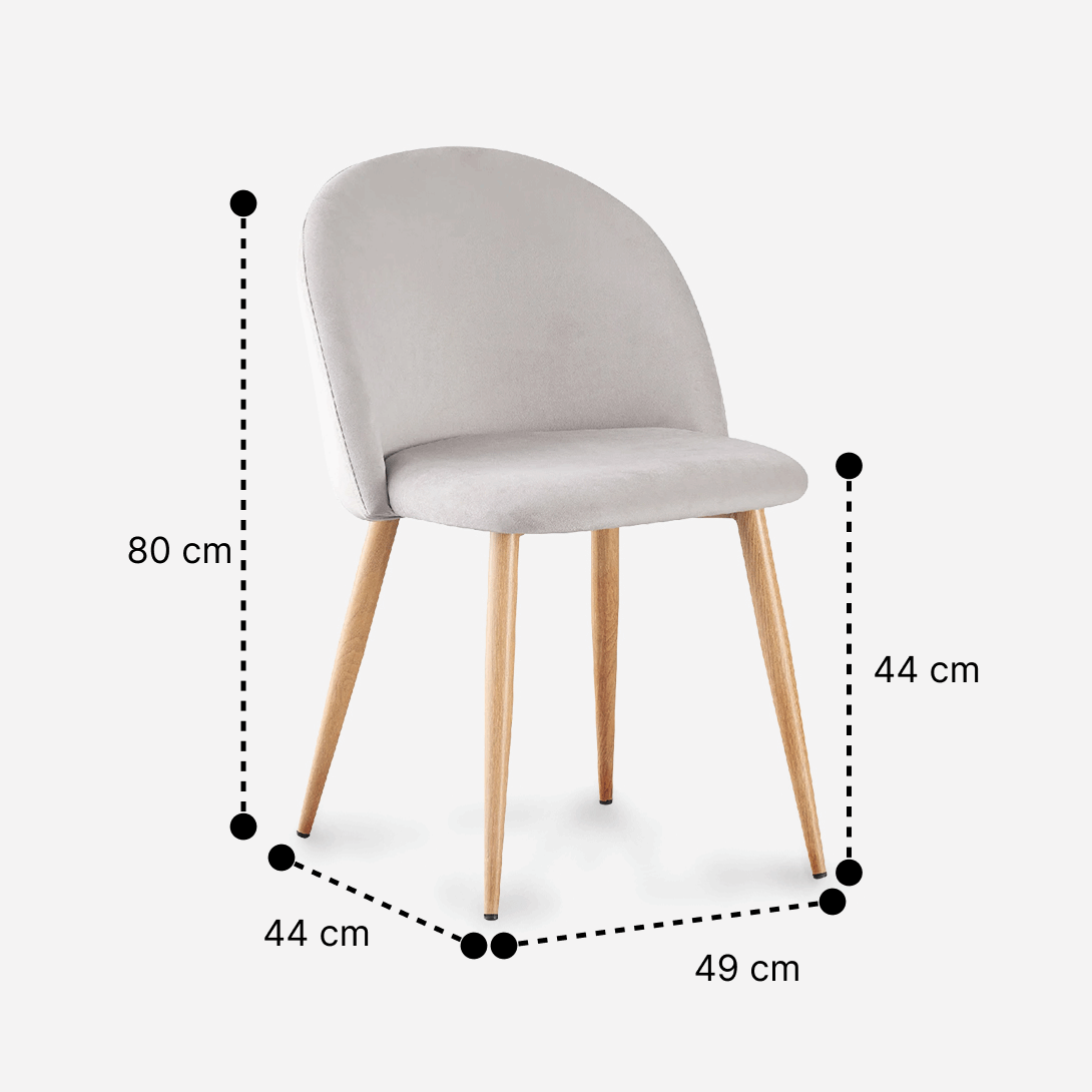 Comedor Mesa Aneto | Diseño Escandinavo y Confort