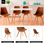 Silla Tulip Café | Diseño Moderno y Confort para tu Hogar