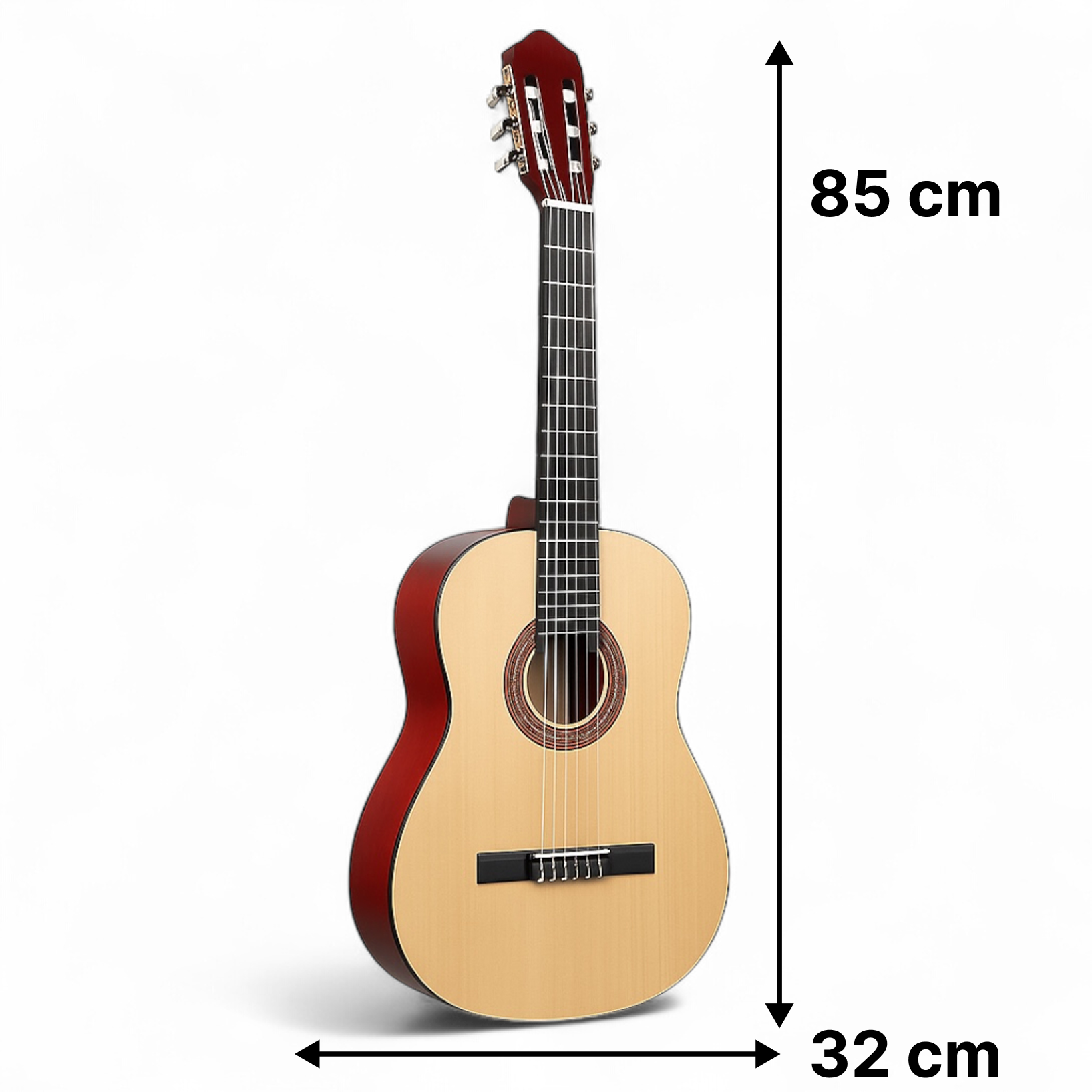 Guitarra Acústica con Accesorios | 39" Clásica Madera