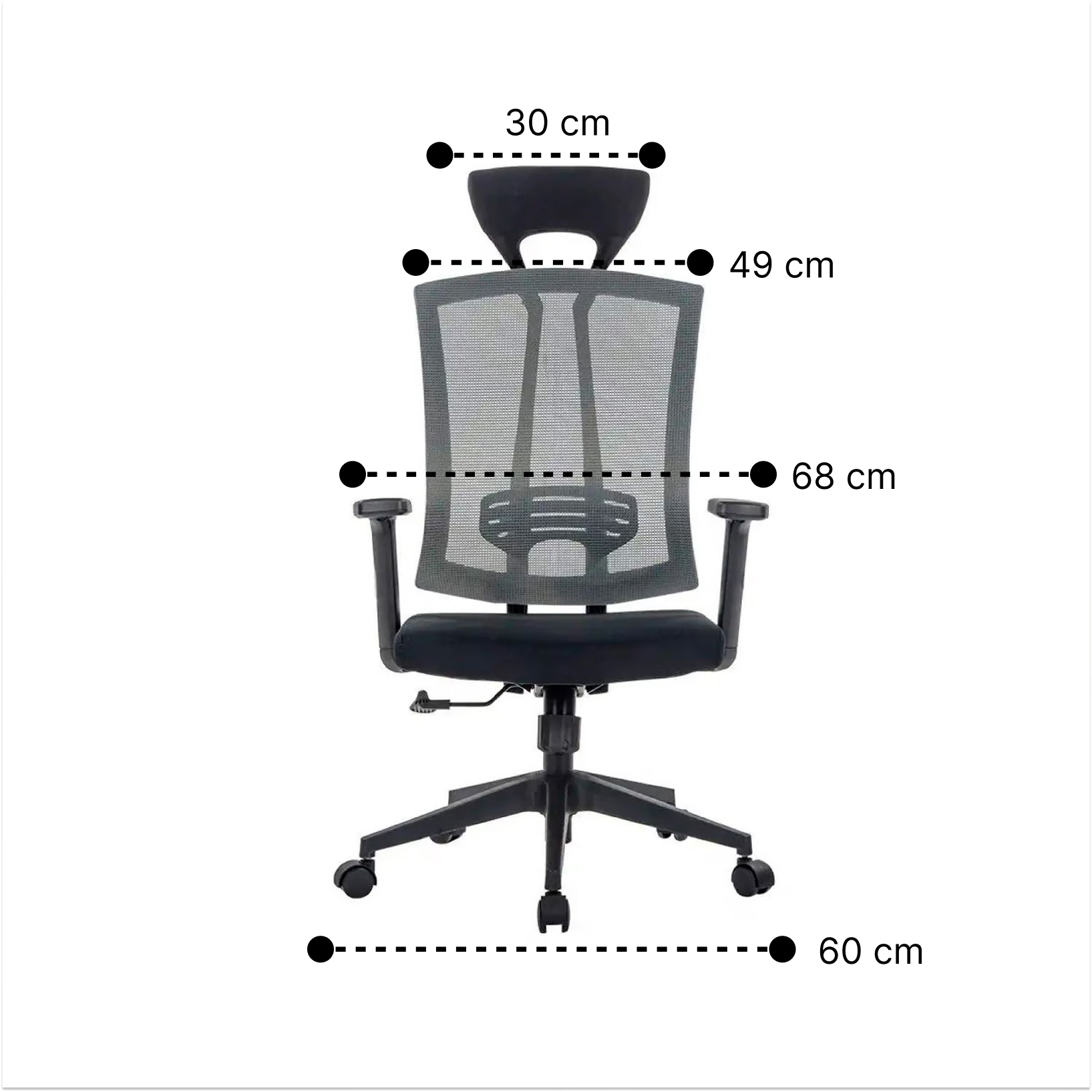 Silla De Oficina Ergonómica Pro Apoya Cabeza
