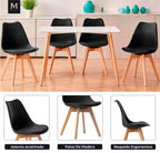 Silla De ComedorTulip Negra