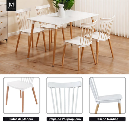 Silla Windsor Blanca