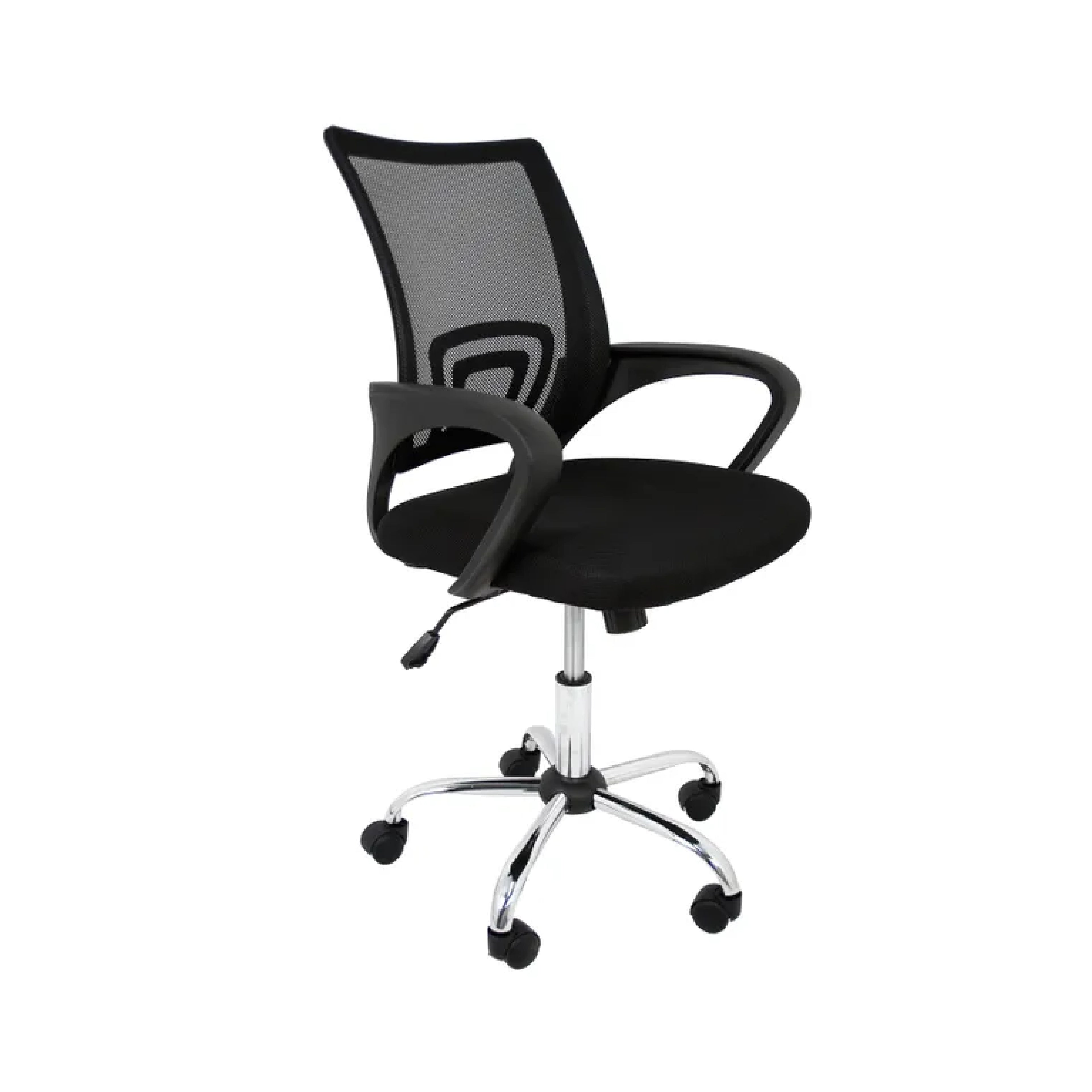 Silla Oficina Ergonomica Basic, Negra